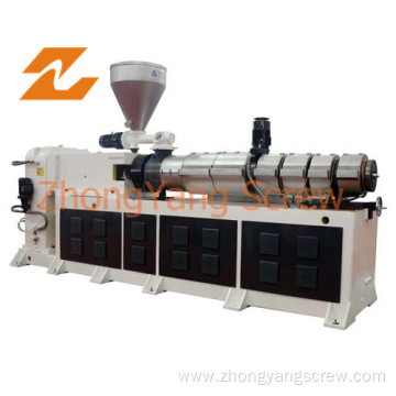 Conical Twin Screw Extruder Bimetallic Double Screw Extruder